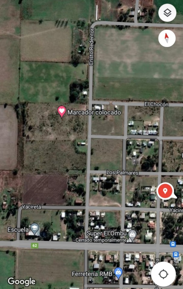 Campo en venta en Maria Luisa 