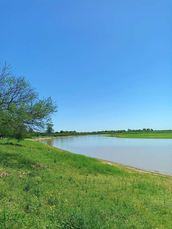 Campo con vista al rio en venta en Helvecia 