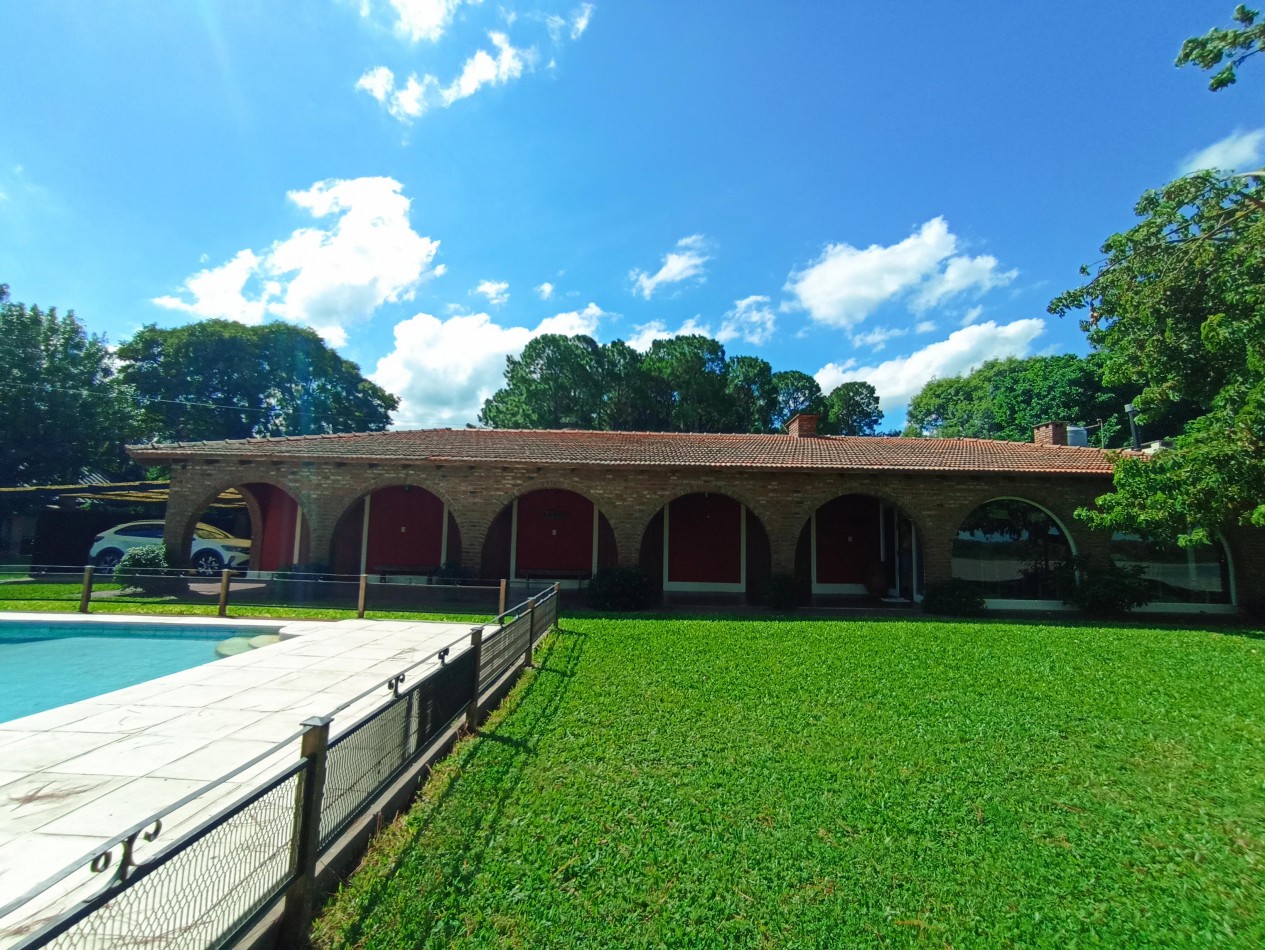 Casa sobre el rio, un verdadero paraiso en Los Zapallos 
