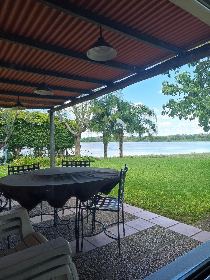 Casa sobre el rio, un verdadero paraiso en Los Zapallos 