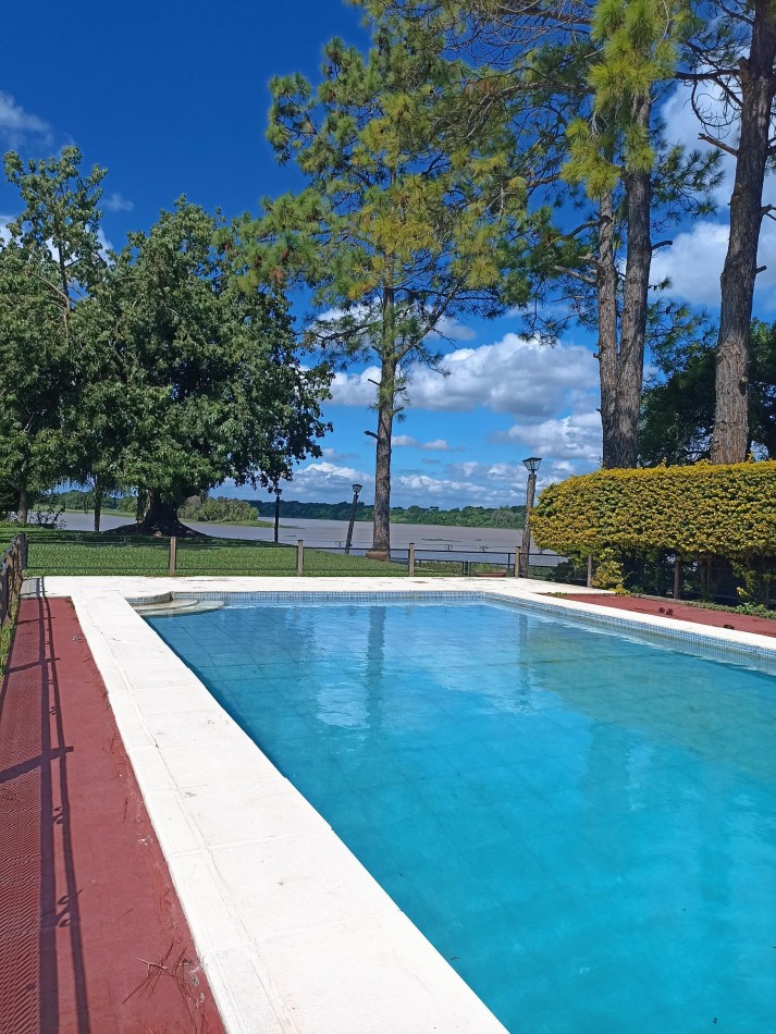 Casa sobre el rio, un verdadero paraiso en Los Zapallos 