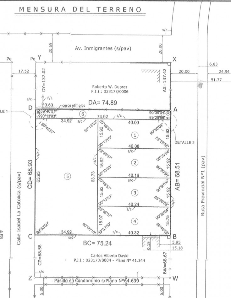 Terreno en venta en Cayasta 