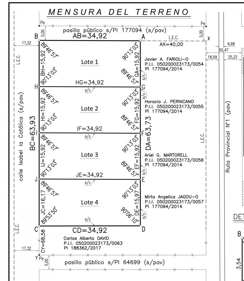 Terreno en venta en Cayasta 